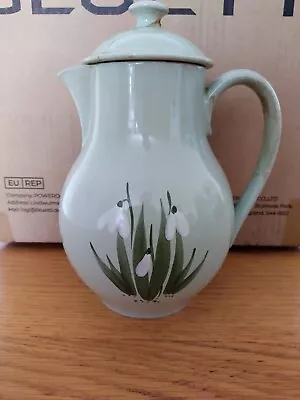 Buy Holkham Studio Pottery Snowdrop Design Teapot • 5£