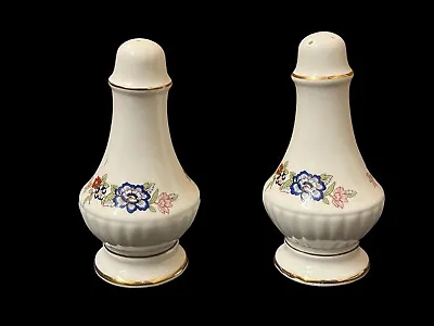 Buy Royal Tara Fine Bone China Tara Galway Salt Pepper Pots Shakers Vintage Floral • 9.99£