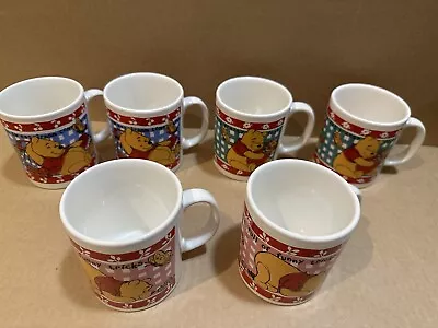 Buy Staffordshire Tableware Disney Mugs, Winnie The Pooh Tigger Piglet  Lot Of (6) • 24.99£