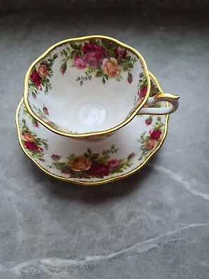 Buy Royal Albert Old Country Roses Duo ~ Avon Teacup Saucer Excellent China  • 15£
