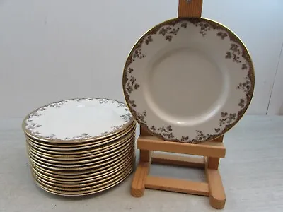 Buy Royal Doulton - Lynnewood Pattern Bone China Tableware - 16 X Salad/ Tea Pates • 11.52£