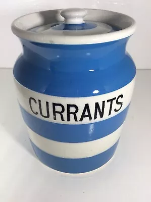 Buy Cornishware Storage Jar -  Currants  • 25£