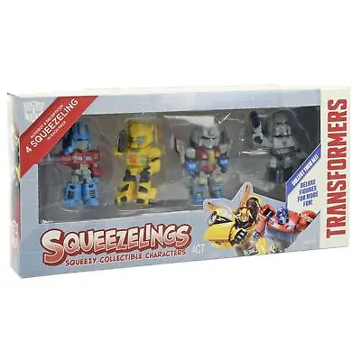 Buy Transformers Squeezelings Pack Of 4 Deluxe Squeezy Action Figures 6cm • 12.99£