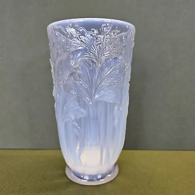 Buy Art Deco Jobling Opalescent Opaline Opalique Celery Vase C.1930s • 98£