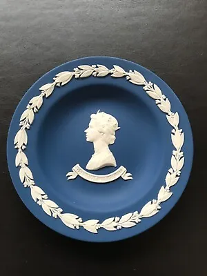 Buy Wedgwood  Dark Blue Silver Jubilee  Pin Dish  In Excellent Condition . • 7.99£