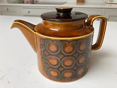 Buy Hornsea Bronte Teapot Vintage 1972 Brown Green Retro - Excellent Condition • 45£