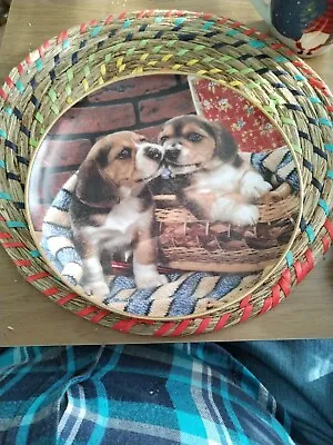 Buy FRANKLIN MINT Beagle Bedtime Porcelain LIMITED EDITION PLATE Larry Grant GA-7230 • 4£
