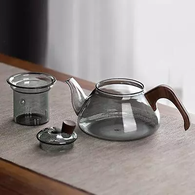 Buy Teapot Set Removable Glass Blooming And Loose Leaf Tea Maker Set For Hotels • 23.26£