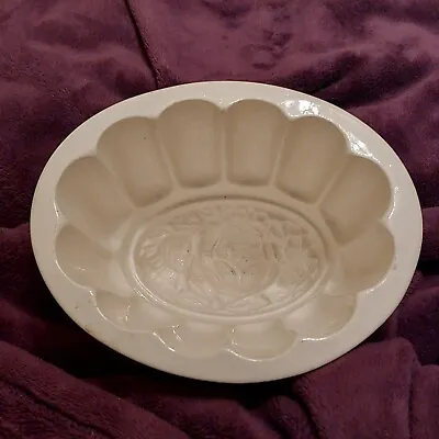 Buy Victorian Copeland Pottery Jelly Mould, Rose, Thistle & Shamrock Floral Pattern • 7£