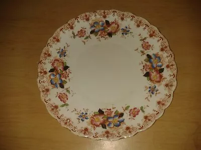 Buy Vintage Queens China, Art Nouveau Style Floral Small Cake Plate.(C14) • 4.99£