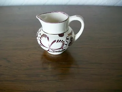 Buy Vintage Gray's Small Pink Lustre Hand-Painted Jug, Backstamped With Clipper • 15£