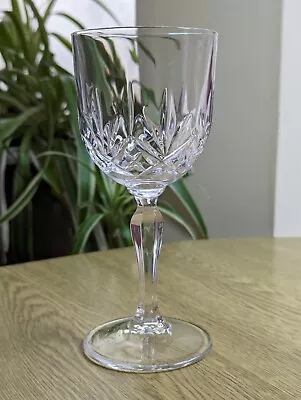 Buy Vintage Crystal Wine Glasses 6 3/8  Fan Cross Cut All In Excellent Condition  • 4.75£