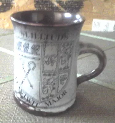 Buy Ewenny Studio Pottery Wales Brown Grey Mottled Mug St ILLTUD'S Llantwit Major • 18£