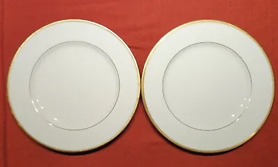 Buy Set Of 2 NORITAKE  TROY  10.5  Dinner Plates #9726 Bone China / Japan • 28.62£
