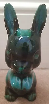 Buy Vintage Canadian Blue Mountain Pottery Large Green Rabbit, Excellent Condition • 18.99£