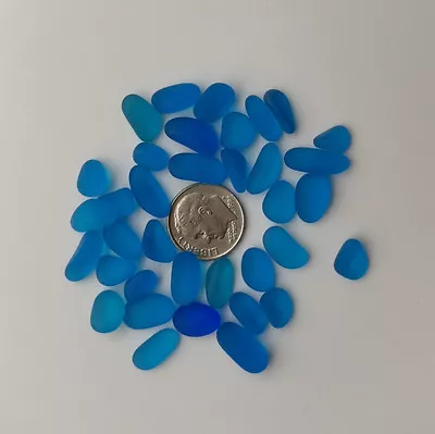 Buy Small 8-12 Mm Undrilled Beach Glass Sea Glass Beads For Jewelry Use  • 11.99£