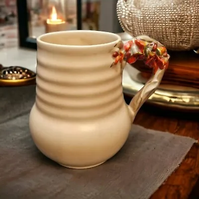 Buy A Clarice Cliff Jug, Moulded Floral Branch Handle, Printed Newport Pottery Mark • 62.99£