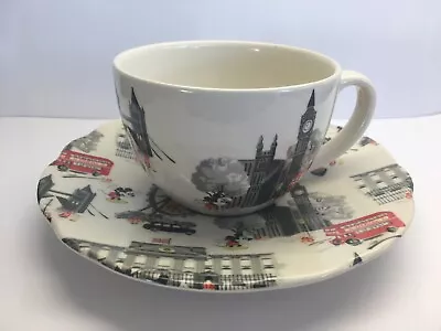 Buy Royal Stafford Cath Kidston Disney Mickey Mouse London Large Cup & Saucer • 18£