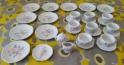 Buy Vintage Antique Style Children's Ceramic China Toy Tea Party Set - Plates Cups • 24.99£