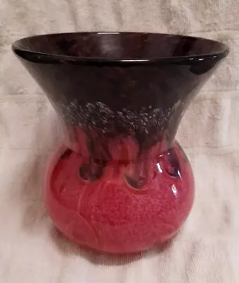 Buy Perthshire Vasart Glass Vase. • 10£