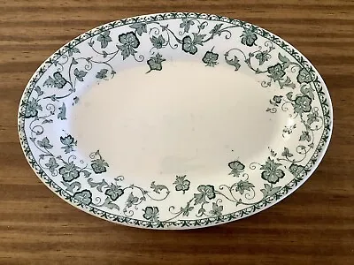 Buy Vintage Loraine John Maddock And Sons Restaurantware 8” Platter Dish Green • 4.74£