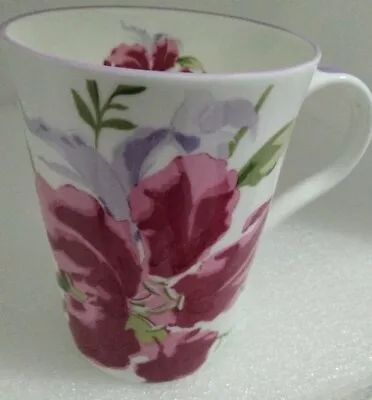 Buy Vintage Laura Ashley Floral (Lily) Fine Bone China Mug. • 14.50£