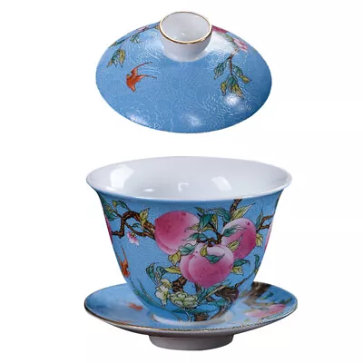 Buy  Teacup Decor Chinese Coffee With Lid Ornament Gaiwan Decorate • 19.69£