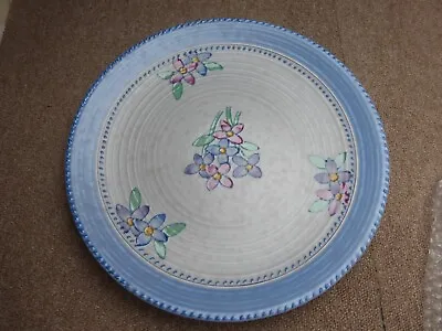 Buy Charlotte Rhead 12  Charger Pattern 4521 Flowers See Below For Condition • 60£