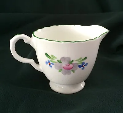Buy DELPHINE Bone China CREAMER Floral Pattern Made In England • 5.68£