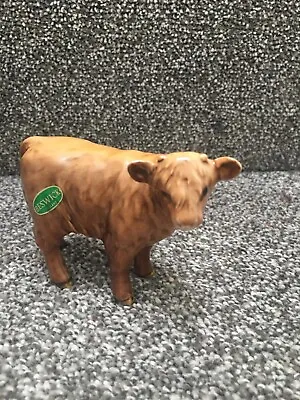 Buy Perfect Beswick Gloss Highland Calf Cow • 35£