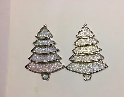 Buy Stained Glass Christmas Trees X 2. Tree Decoration. Sun Catcher. Handmade.  • 6£