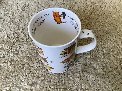 Buy DUNOON Cats Whiskers Fine Bone China Mug Designed By Cherry Denman • 13.50£