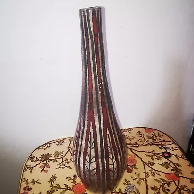 Buy Syd Walker 1970s  Fern  Studio Pottery  Bud Vase • 40£