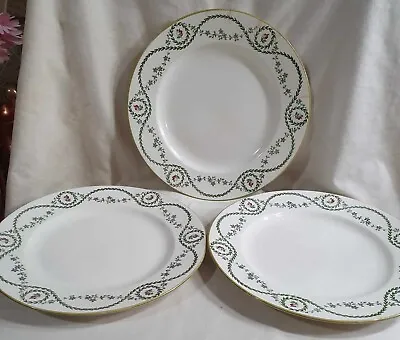 Buy 3x Antique Mintons Faucille Patterned Dinner 10.25  Plates, C1906-1914, A/F • 7.99£