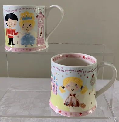 Buy Queens Cinderella X 2 Mugs  Adult/child Unused • 6.50£