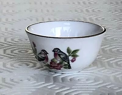 Buy Vintage Spode Porcelain Bone China Bowl, Floral And Bird Pattern • 6£