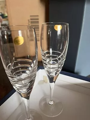 Buy Set Of 2 Tipperary Crystal  Champagne Glass / Flute - 22.5cms Tall • 20£