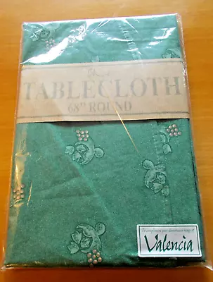 Buy Vintage BHS Valencia Pure Cotton Tablecloth. Round 68in. • 10£