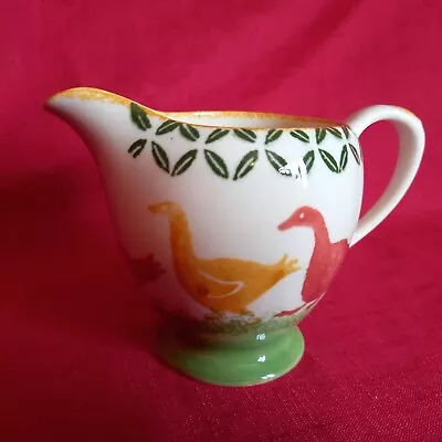 Buy Stunning Vintage Moorland Pottery Geese Design Milk Jug • 9.99£