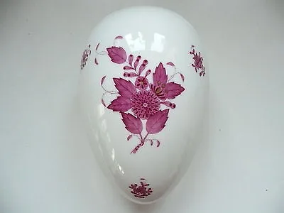 Buy Herend Porcelain Chinese Bouquet - Raspberry Egg Shape Box • 80£