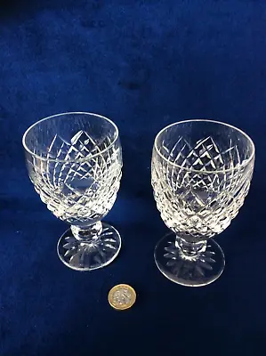 Buy Two Vintage Irish Crystal Tyrone Gin & Tonic Glasses Sperrin Pattern Unstamped • 16£
