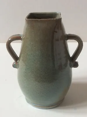 Buy Unusual Rare Shape And Colour Dicker Ware Vase With 2 Handles In Vgc • 65£