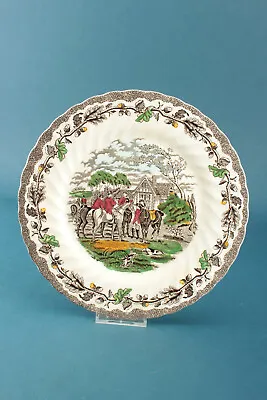 Buy Myotts Staffordshire Dining Plate Plates Country Life Colorful Approx. 27 Cm Ø • 13.36£