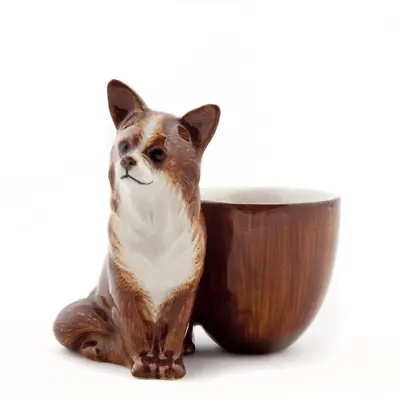 Buy Quail Ceramics   Egg Cup With Chihuahua • 19.50£