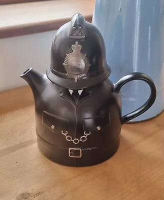 Buy Rare Vintage Carlton Ware Teapot English Bobby Police Officer  • 10£