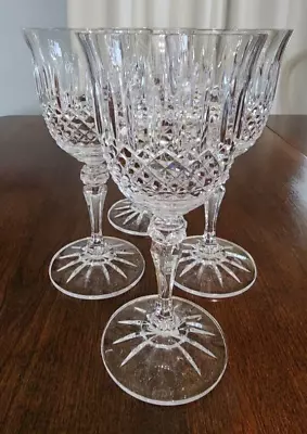 Buy 4 Galway Irish Crystal Water Goblets GAL15 With Box • 45.27£