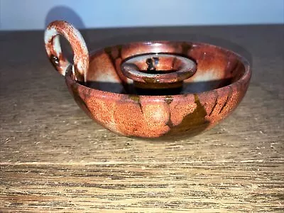 Buy Ewenni Welsh Pottery Candle Holder Vintage • 9.98£