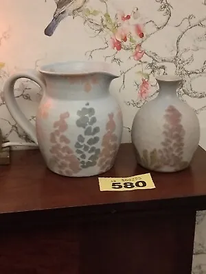 Buy Conwy Welsh Pottery Jug& Vase Good Condition • 6.99£