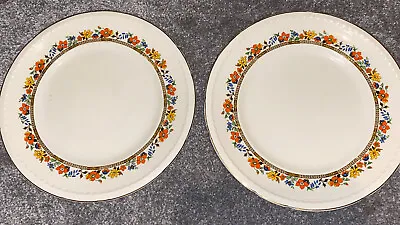Buy Swinnertons Majestic Vellum Vintage Pottery - Serving Plates - 10 In - Floral • 7.99£