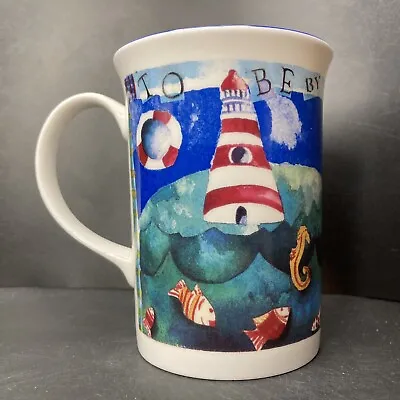 Buy Churchill To Be By The Sea Side Fine Bone China Mug Made In England  • 19.95£